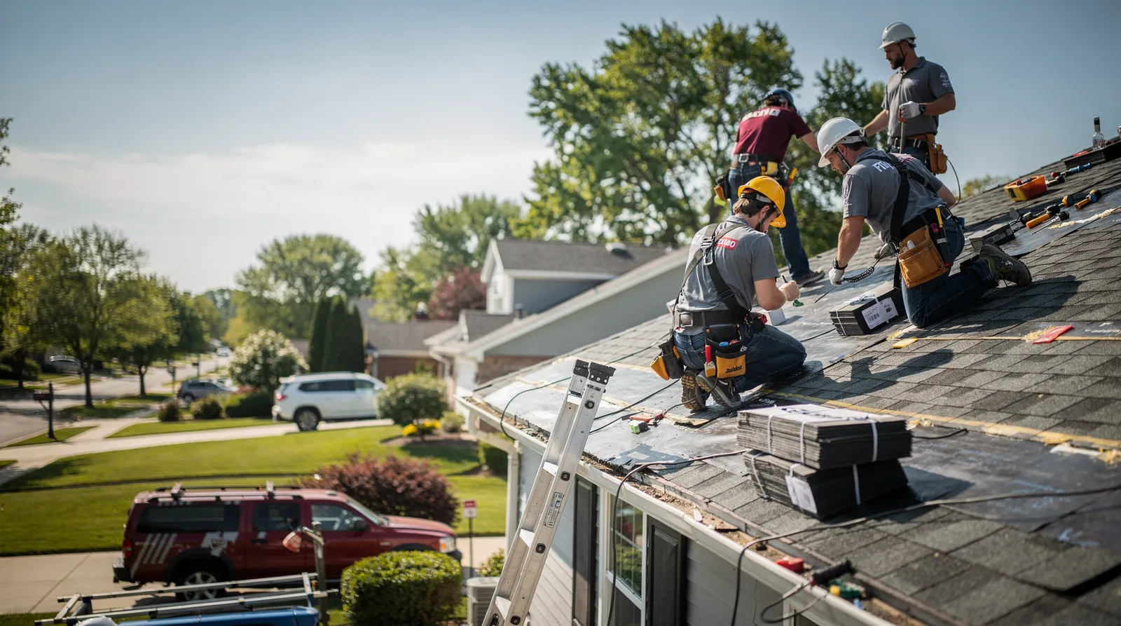 Roof Repair in Sterling Heights, MI around you